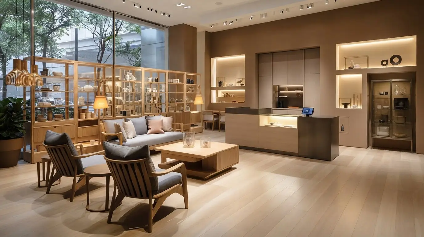 Discover Showroom Furniture Style for Attractive Display