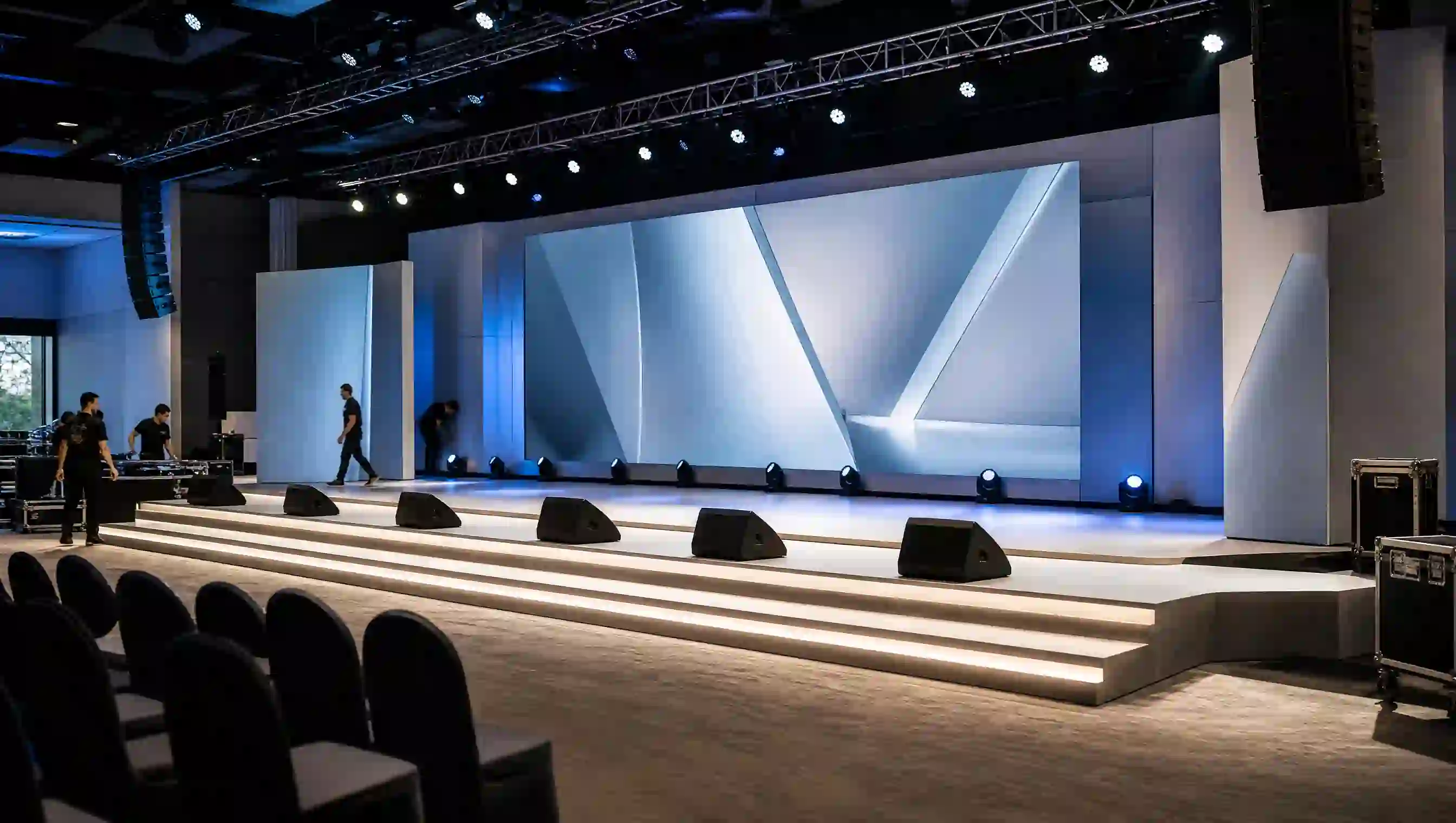 Stage Setup Services for Events: Price, Rental & Booking