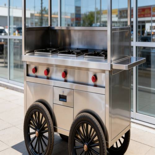 What Makes a Stainless Steel Food Cart Ideal for Street Food Businesses