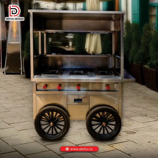 Stainless Steel Food Cart Manufacturers in India